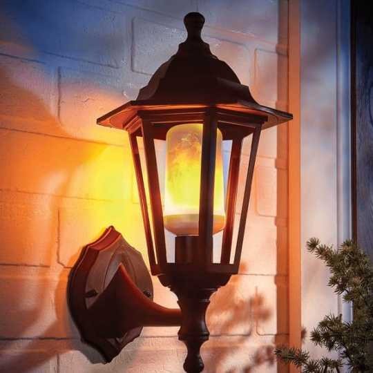 Luz LED con efecto de llama - Con efecto de detección de gravedad