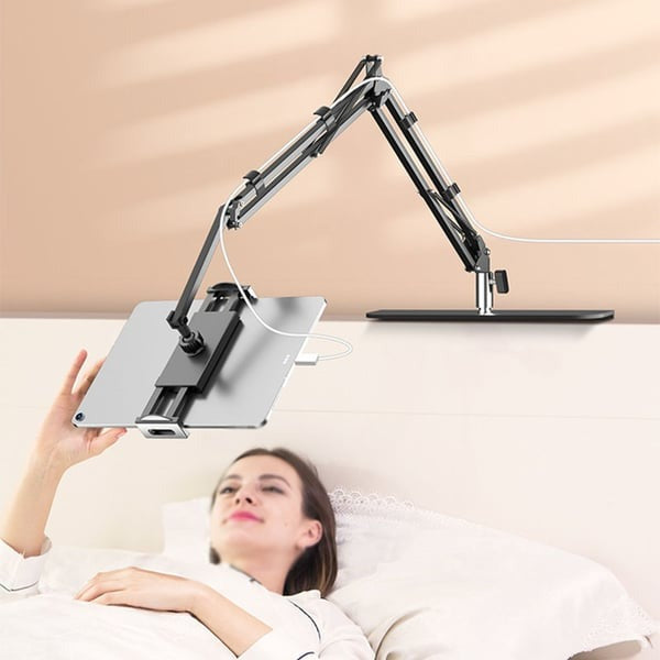 Soporte retráctil para tableta y teléfono oculto junto a la cama (compre 2 envío gratis)