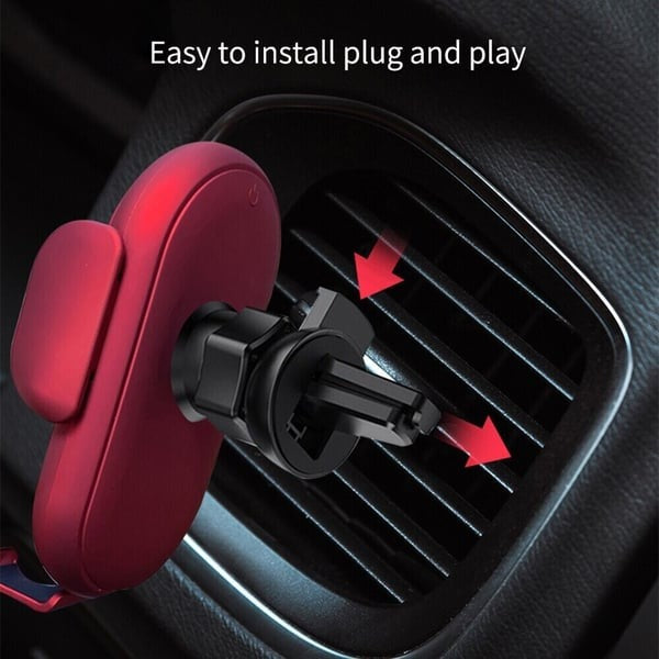Soporte para teléfono con cargador inalámbrico para automóvil inteligente