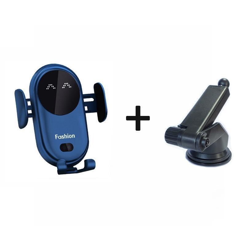 Soporte para teléfono con cargador inalámbrico para automóvil inteligente