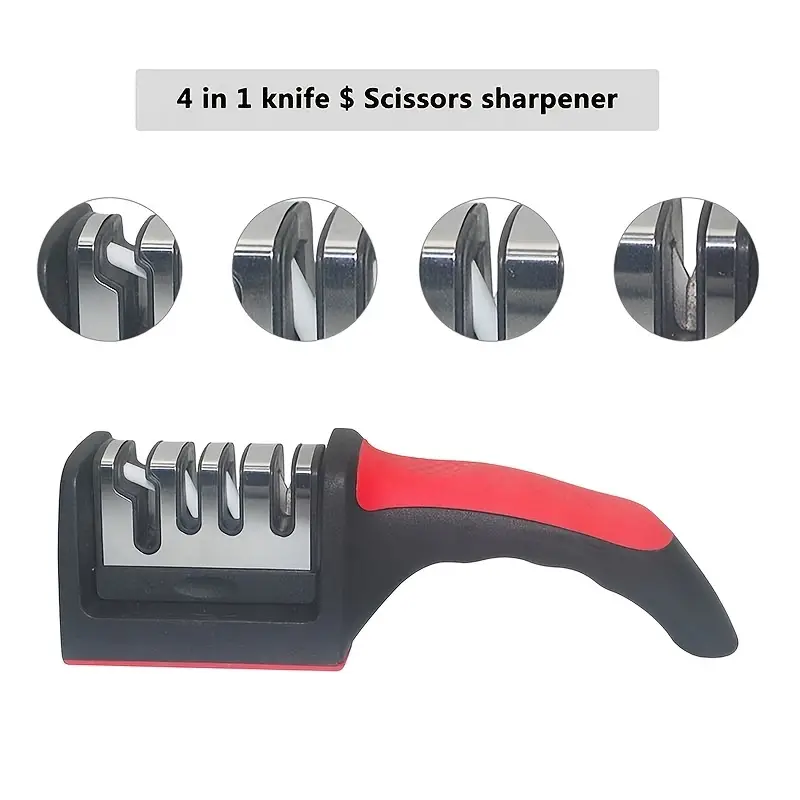 AFILADOR DE CUCHILLOS PROFESIONAL DE 4 ETAPAS