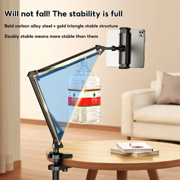Soporte retráctil para tableta y teléfono oculto junto a la cama (compre 2 envío gratis)