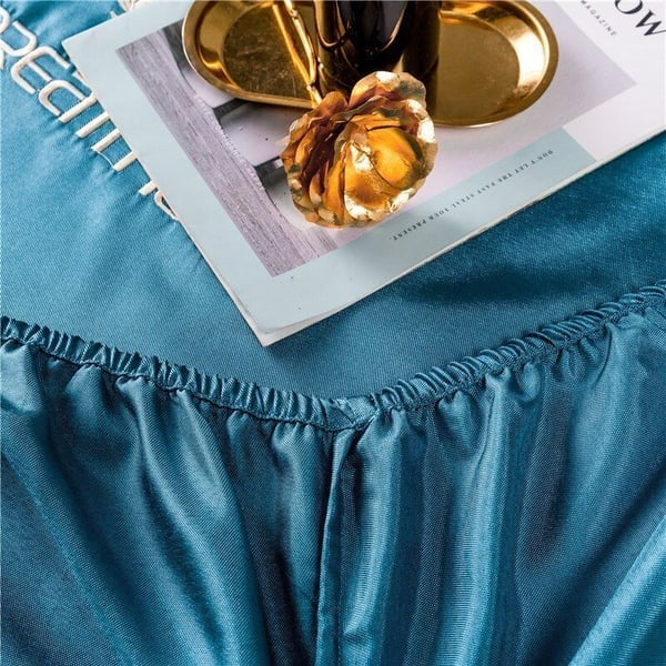 Sábana ajustable de seda helada 🎁Promoción de verano: funda de almohada gratis🎁