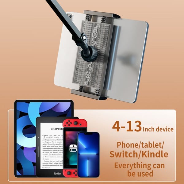 Soporte retráctil para tableta y teléfono oculto junto a la cama (compre 2 envío gratis)