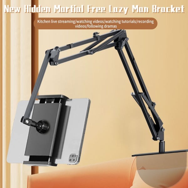 Soporte retráctil para tableta y teléfono oculto junto a la cama (compre 2 envío gratis)