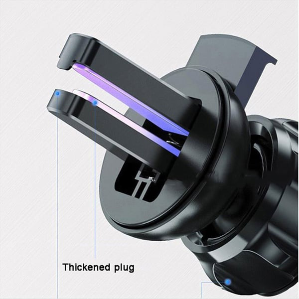 Soporte para teléfono con cargador inalámbrico para automóvil inteligente