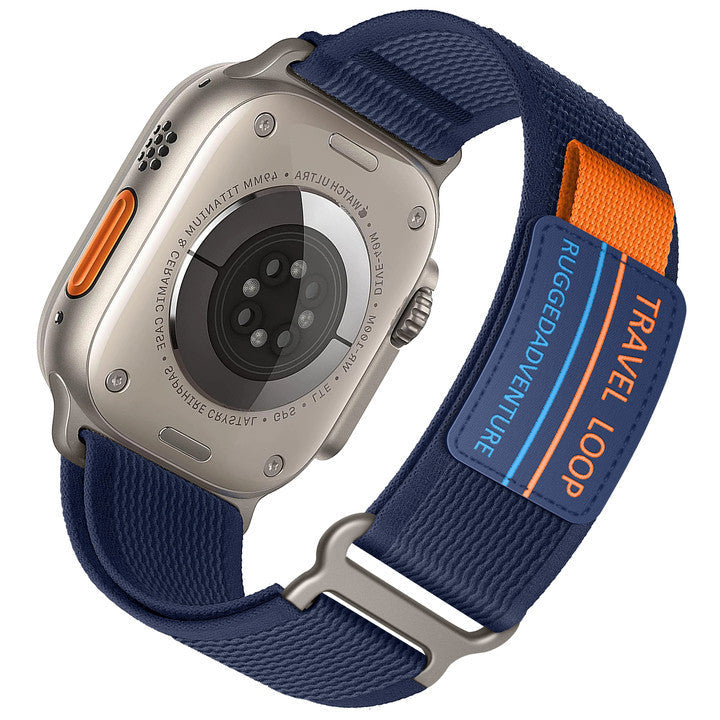 CINTURÓN DE NYLON LOOP WEAVE MODIFICADO PARA APPLE WATCH