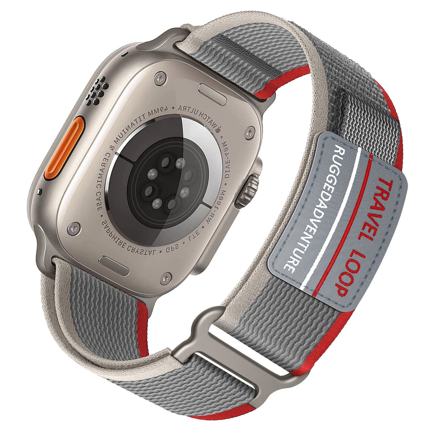 CINTURÓN DE NYLON LOOP WEAVE MODIFICADO PARA APPLE WATCH