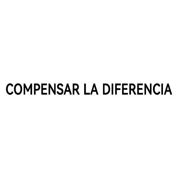 COMPENSAR LA DIFERENCIA