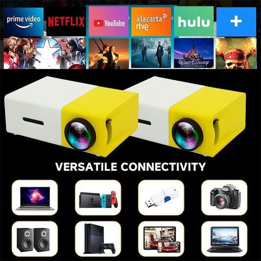 MINI PROYECTOR LED PORTÁTIL HD PARA EL HOGAR