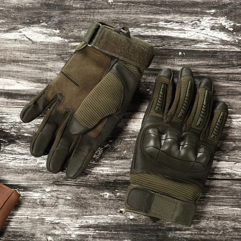 GUANTES TÁCTICOS PROTECTORES INDESTRUCTIBLES CON DEDOS COMPLETOS