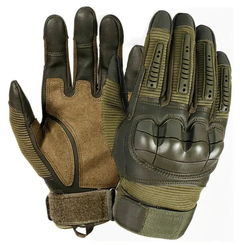 GUANTES TÁCTICOS PROTECTORES INDESTRUCTIBLES CON DEDOS COMPLETOS