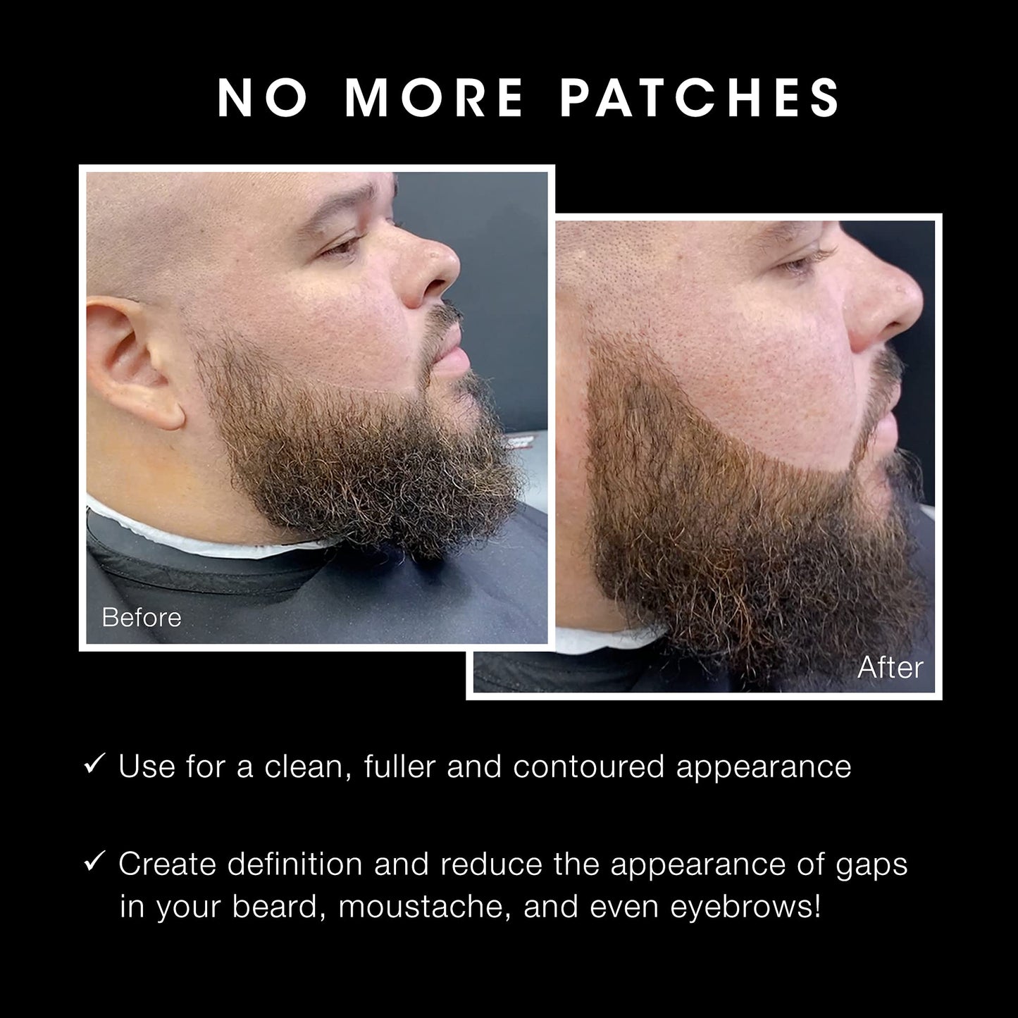 Beard Pencil Filler + 2 Free Brushes