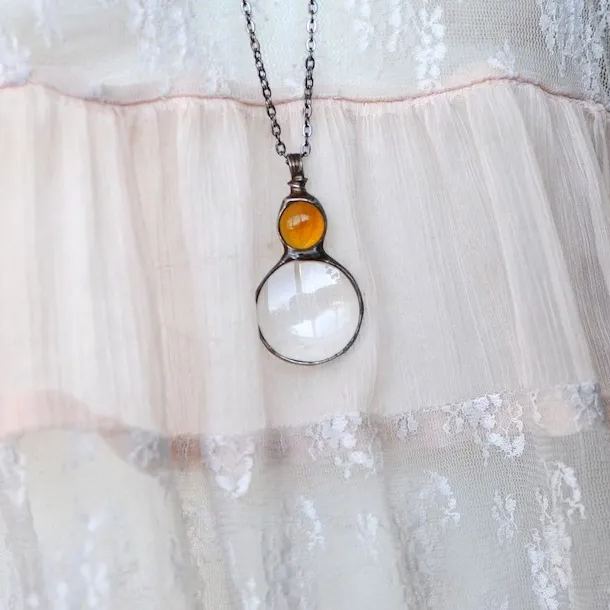 VERANO CALIENTE SALE✨ NOSTÁLGICO COLLAR DE LUPA | REGALO PERFECTO🎁